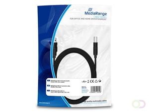 MediaRange Kabel MRCS103 Zwart