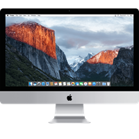 iMac 27 Slim (5K) Quad Core i7 4.0 Ghz 32gb 3tb-Product bevat zichtbare gebruikerssporen