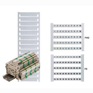 Klemmarkeerder 5 mm Weidmüller DEK 5 GW G 0522761027 Wit 500 stuk(s)
