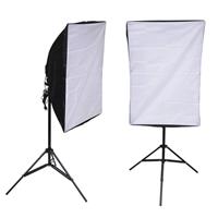 vidaXL 2 Soft Box lichtstandaarden