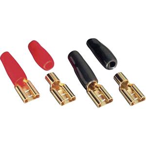 SINUSLIVE Car HiFi Lautsprecherstecker-Set 1 x 6mm² vergoldet Y43688