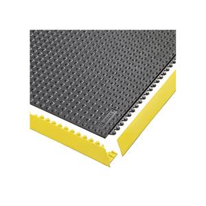 NOTRAX Vloerplaat inhaaksysteem, Skywalker ESD NITRILE FR met noppen, l x b x h = 910 x 910 x 13 mm, zwart, brandbestendig