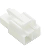 Molex 351510219 VersaBlade Hybrid Plug Housing, 2 Circuits, Positive Lock, Natural, Glow-Wire Capable