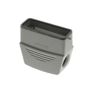 Molex 936012219 GWconnect STD - Standard, Single Lever Hood, Die-cast Aluminum, with 2 Pegs, Side Entry, Size 16A «66x16»