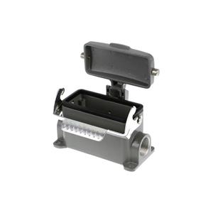 Molex 936012555 GWconnect STD - Standard, Single Lever Surface Mount Housing, Die-cast Aluminum, with 1 Lever, with Cover