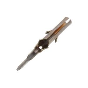 Molex 02067104 1.57mm Diameter, Standard .062 Pin and Socket PC Tail Terminal, Series 1779, Female, with .76µm Selecti