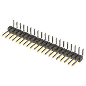 Molex 901210780 2.54mm Pitch C-Grid III Header, Single Row, Right-Angle, 20 Circuits, 0.38µm Gold (Au) Selective Plating