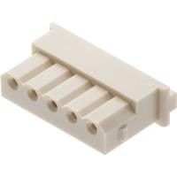 Molex 50375033 2.50mm Pitch, Mini-SPOX Receptacle Crimp Housing, Single Row, Friction Lock, 3 Circuits, Natural
