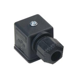 Molex 1212010038 mPm DIN Valve Connector, Form A-18mm, External Thread, 3 Pole Plus Ground Terminal,