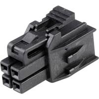 Molex 1053081204 Nano-Fit Receptacle Housing, TPA Capable, 2.50mm Pitch, Dual Row, 4 Circuits, Black