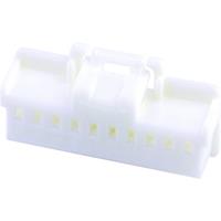 Molex 5023511000 DuraClik Wire-to-Board Receptacle Housing, Single Row, 10 Circuits, Natural
