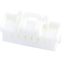 Molex 5023510800 DuraClik Wire-to-Board Receptacle Housing, Single Row, 8 Circuits, Natural