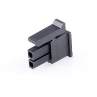 Molex 430250208 Micro-Fit 3.0 Receptacle Housing, Dual Row, 2 Circuits, UL 94V-0, Low-Halogen Since