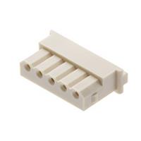 Molex 50375053 2.50mm Pitch, Mini-SPOX Receptacle Crimp Housing, Single Row, Friction Lock, 5 Circui