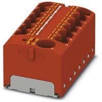 phoenixcontact Phoenix Contact PTFIX 10/12X4 RD 3273882 Verteilerblock Polzahl (num): 13 0.2mm² 6mm² Rot 8St.