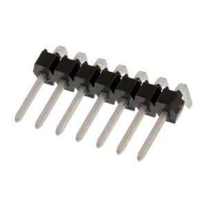 Molex 901210127 2.54mm Pitch C-Grid III Header, Single Row, Right-Angle, 7 Circuits, Tin (Sn) Plating