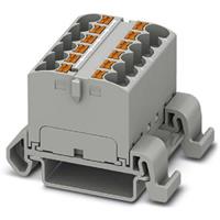 phoenixcontact Phoenix Contact PTFIX 12X4-NS35A GY 3273680 Verteilerblock 0.2mm² 6mm² Grau 8St.