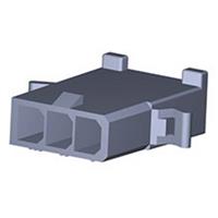 Molex 15311031 4.80mm Pitch Wire-to-Wire Plug Housing, 3 Circuits