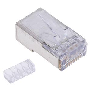 Molex 449150011 Modular Plug, Category 6, Long Body, Shielded, 8/8, without Strain Relief