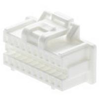 Molex 5011892010 1.00mm Pitch, Pico-Clasp Low-Halogen Receptacle Crimp Housing, Dual Row, Inner Posi