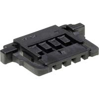 Molex 5040510401 1.50mm Pitch, Pico-Lock Receptacle Crimp Housing, Single Row, Positive Lock, 4 Circuits, Black