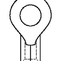 Molex 190690029 Ringkabelschuh inkl. Crimphülse, verzinnt Querschnitt (max.)=0.8mm² Bag