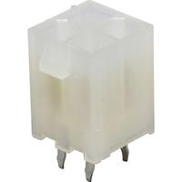 Molex 39290043 Mini-Fit Jr. Vertical Header, 4.20mm Pitch, Dual Row, 4 Circuits, without Snap-in Pla