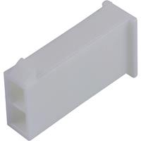 Molex 39013029 Mini-Fit Jr. Plug Housing, Dual Row, 2 Circuits, UL 94V-0, without Panel Mounting Ears, Natural