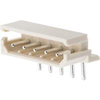 Molex 22057065 2.50mm Pitch, Mini-SPOX PCB Header, Single Row, Through Hole, Tin Plating, Friction Lock, 6 Circuits, Bag