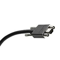 Molex 834219043 Commercial Micro-D, CMD Single Ended, 9 Circuits, Female - Pigtail, 0.91m Length
