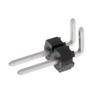 Molex 901210122 2.54mm Pitch C-Grid III Header, Single Row, Right-Angle, 2 Circuits, Tin (Sn) Plating