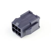 Molex Buchsengehäuse-Kabel Polzahl Gesamt 6 Rastermaß: 4.2mm 469930610 Bag