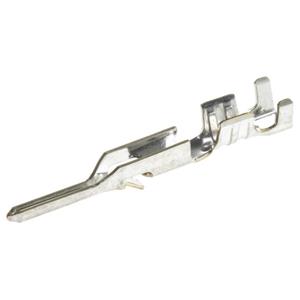 Molex 08700103 2.50mm Pitch Mini-Latch Crimp Terminal, Male, Brass, Bag