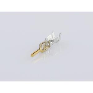 Molex 430310011 Micro-Fit 3.0 Crimp Terminal, Male, with 0.38µm Select Gold (Au) Plated Phosphor Bronze Contact, 26-30 AW