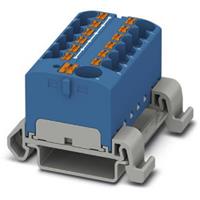 phoenixcontact Phoenix Contact PTFIX 10/12X4-NS35A BU 3273748 Verteilerblock Polzahl (num): 13 0.2mm² 6mm² Blau 8