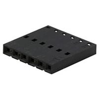 Molex 50579002 SL Crimp Housing, Single Row, Version A, Non-polarized, 2 Circuits, Black