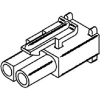 Molex 19091029 2.36mm Diameter Standard .093  Pin and Socket Receptacle Housing with Positive Latch,