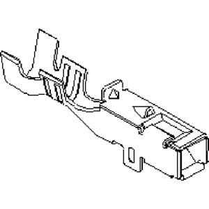 Molex 504208000 5000 pcs OBD-II Crimp Terminal, Female, 50420, 4.00mm Pitch