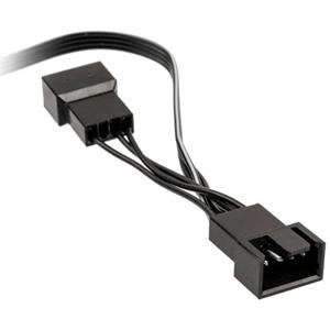 Kolink PC-Lüfter Y-Kabel [1x PC-Lüfter Buchse 4pol. - 2x PC-Lüfter Buchse 4pol.] 35.00cm Schwarz