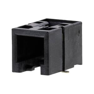 Molex 855025005 205 pcs Modular Jack, Right-Angle, Surface Mount, 4/4, Low Profile, Tape & Reel