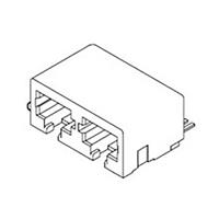 Molex Cat 3 Mod Jack/Plug 441930003 Buchse Schwarz