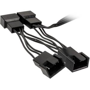 Kolink PC-Lüfter Y-Kabel [1x PC-Lüfter Buchse 4pol. - 4x PC-Lüfter Buchse 4pol.] 35.00cm Schwarz