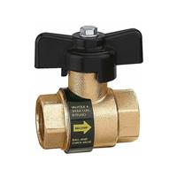 Caleffi - Messing Kugelhahn 3/4 Zoll Innen-Gewinde Kugelhähne Absperrhahn Rückschlagventil