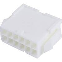 Molex Buchsengehäuse-Kabel Polzahl Gesamt 12 Rastermaß: 4.2mm 39012126 Bag