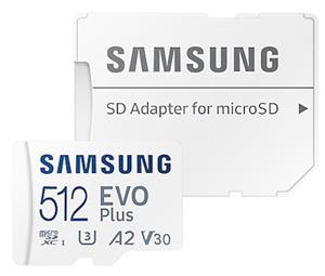 Samsung EVO+ flash geheugenkaart microSD 512GB