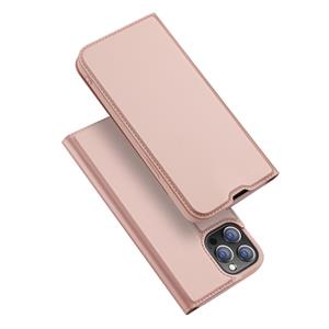 Slim bookcase hoes - iPhone 13 Pro Max - Rose Goud