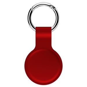 Lunso Houder met sleutelhanger - Apple Airtags - Rood