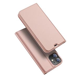 Dux Ducis Pro serie slim wallet hoes - iPhone 12 / iPhone 12 Pro - Rose Goud