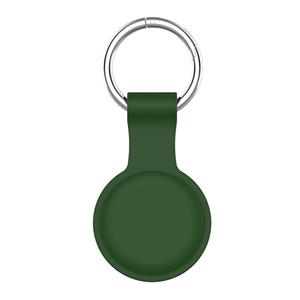 Lunso Houder met sleutelhanger - Apple Airtags - Army Groen