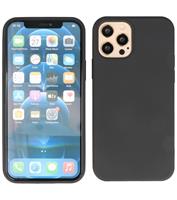 Lunso Softcase hoes - iPhone 12 Pro Max - Zwart